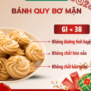 Bánh Quy Bơ Mặn ZCake 160g – Không Đường Tinh Luyện