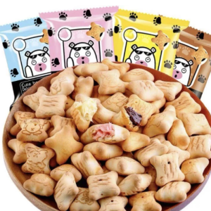 Bánh Gấu Mini Nhân Kem Mix Vị (10 Gói)