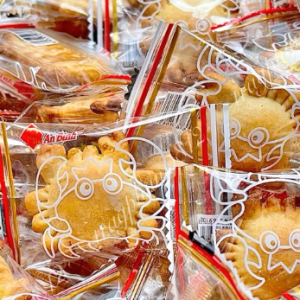 Bánh Quy Cua Nhân Kem Sữa Mix Vị (10 Gói)